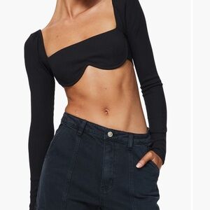 Princess Polly Black and White Top